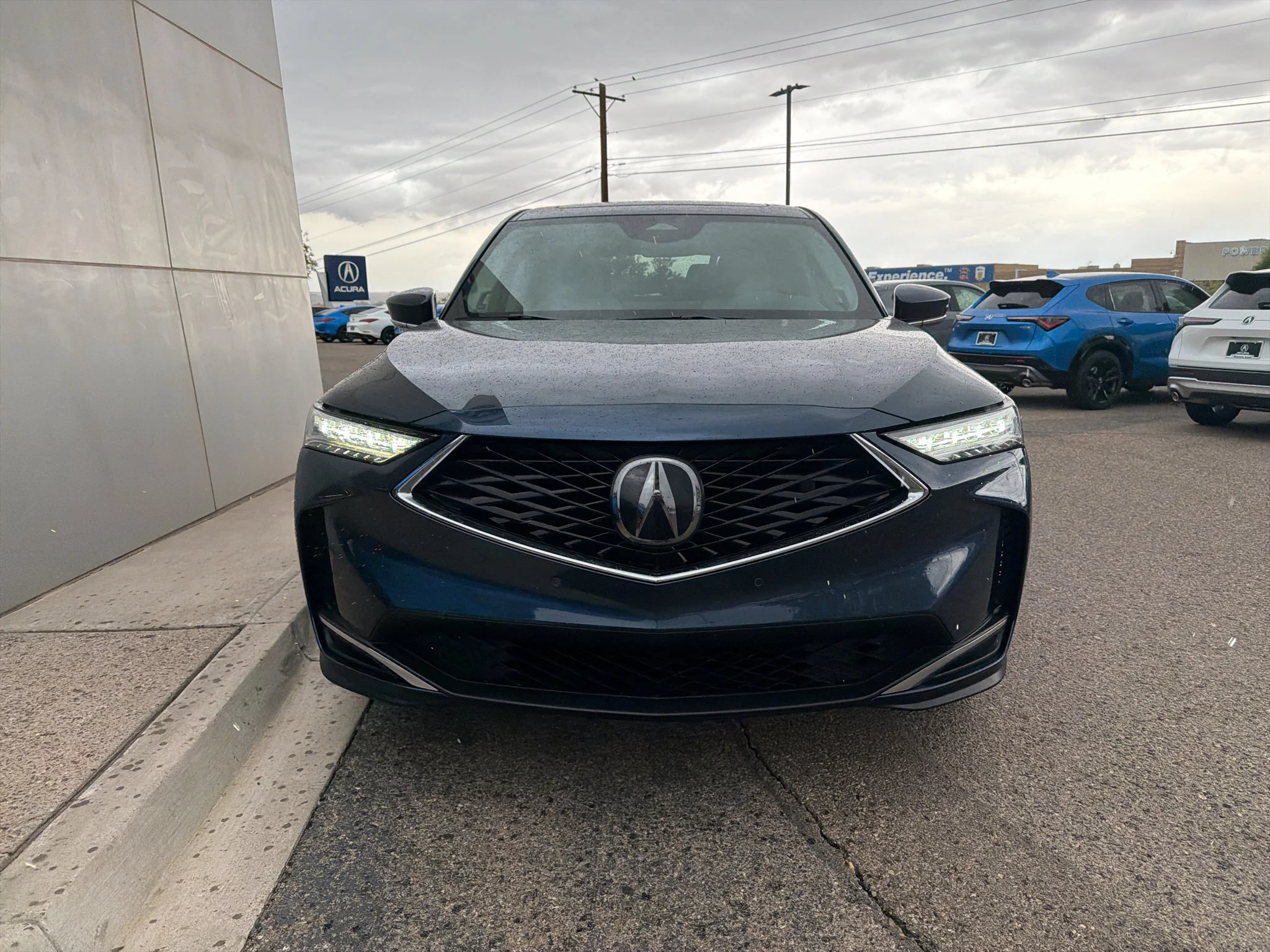 Certified Used 2026 Canyon River Blue Metallic Acura SH-AWD with Technology Package image 4