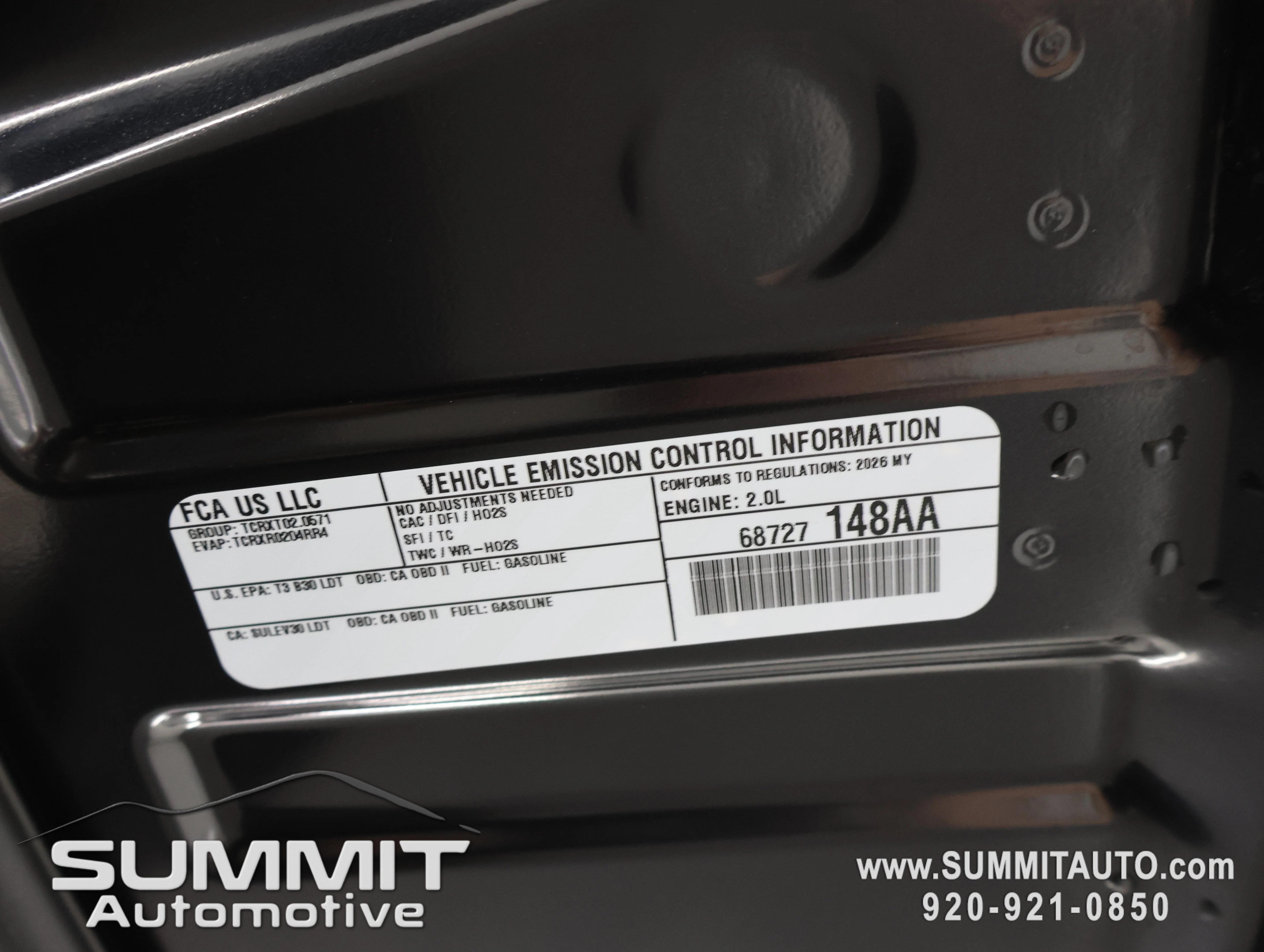 New 2026 Diamond Black Crystal Pearl-Coat Exterior Paint Jeep Summit image 25