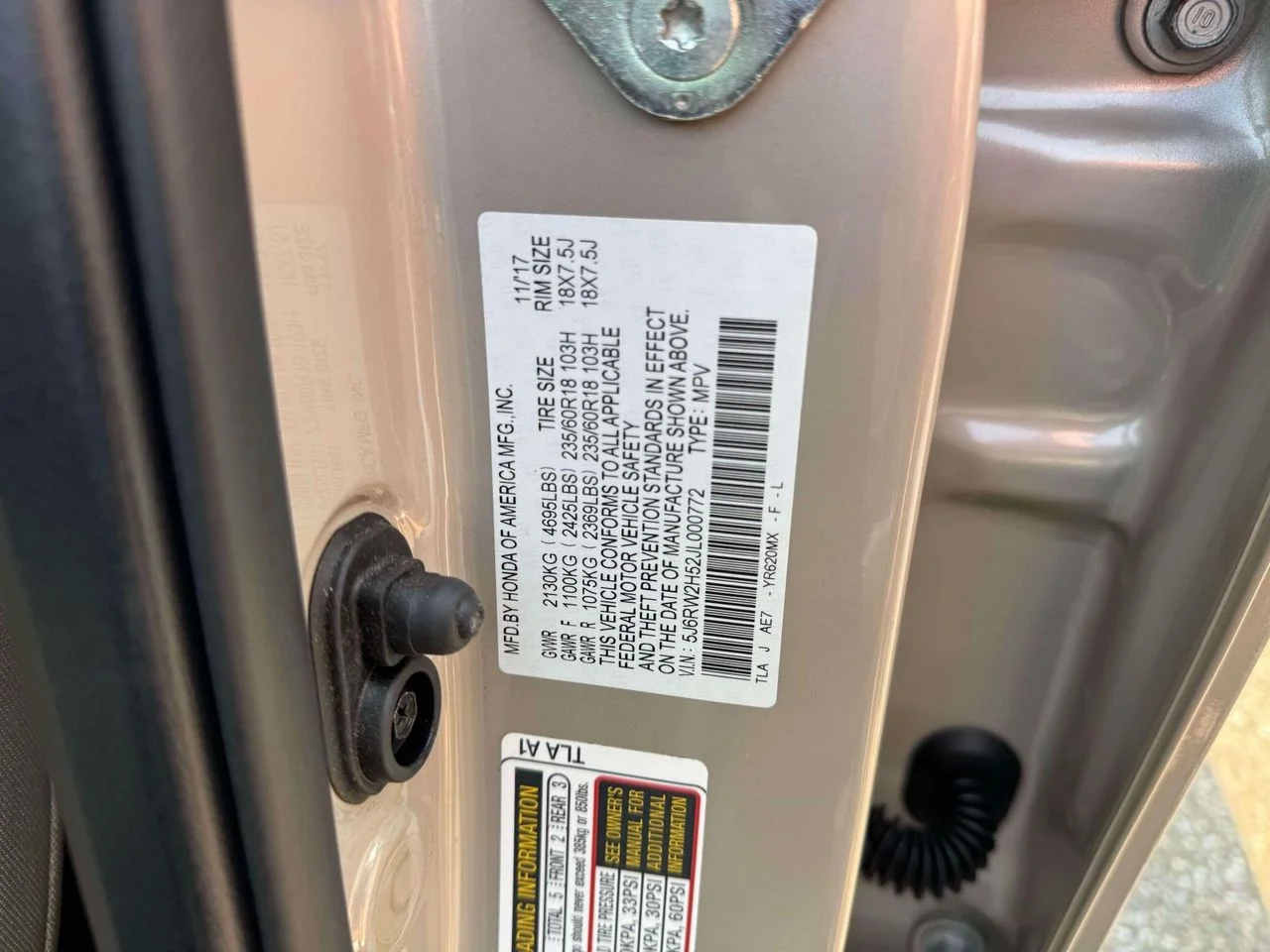 2018 Honda CR-V EX - Photo 16
