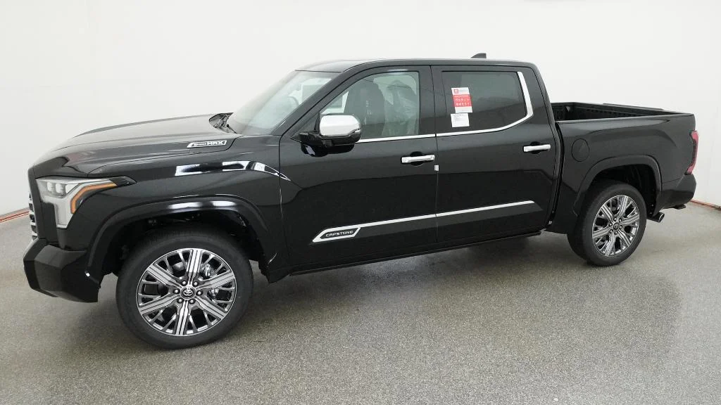 New 2026 Midnight Black Metallic Toyota Capstone image 6