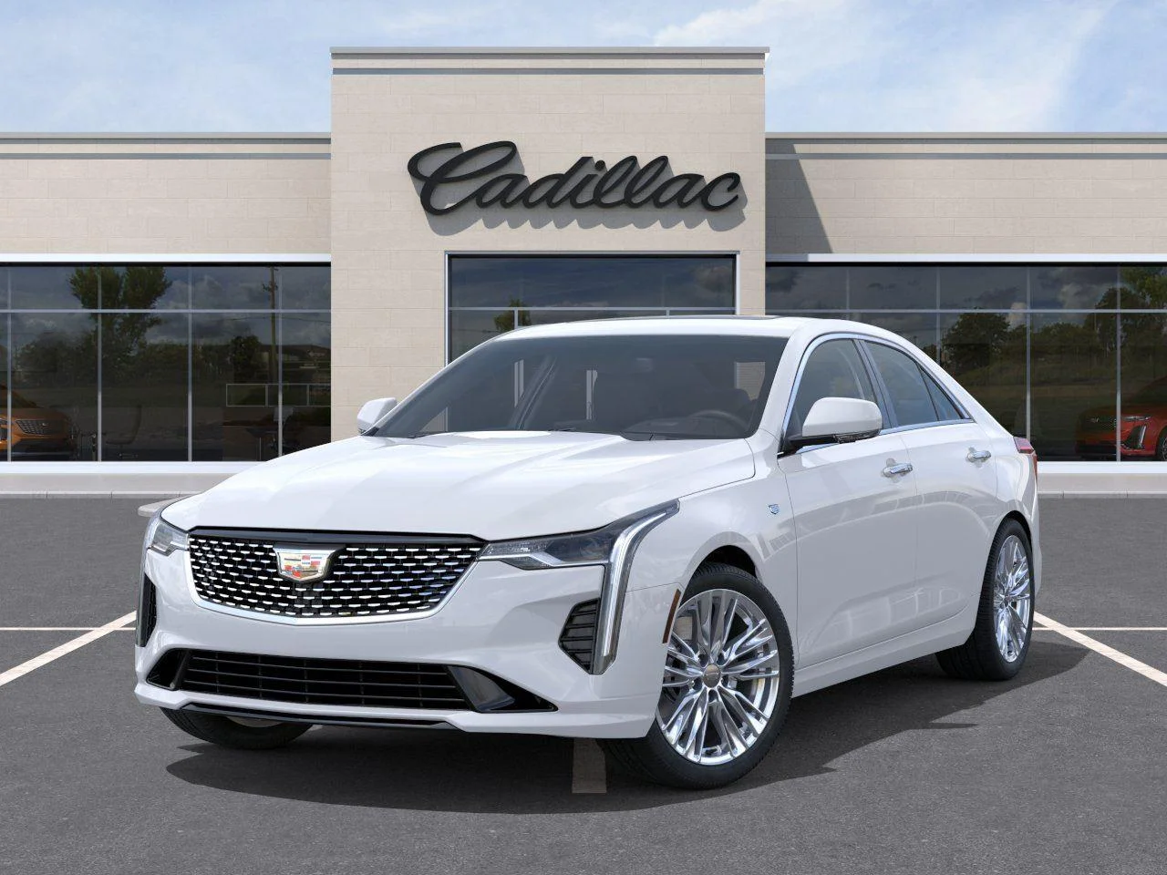 New 2026 Vibrant White Tricoat (Late Availability) Cadillac Premium Luxury image 6
