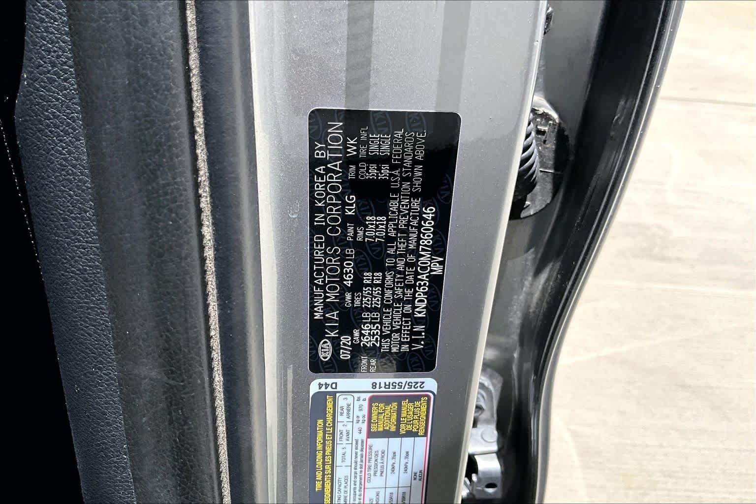 Used 2021 Steel Gray Kia S image 33