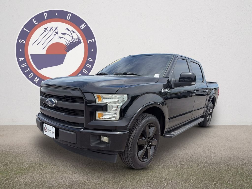 Used 2017 Black Ford Lariat image 2
