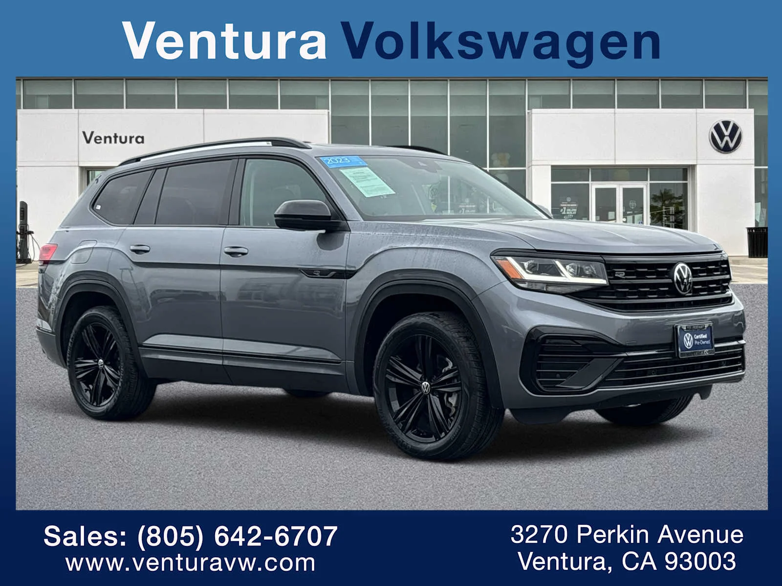 2023 Volkswagen Atlas 3.6L SEL R-Line Black 4MOTION's photo