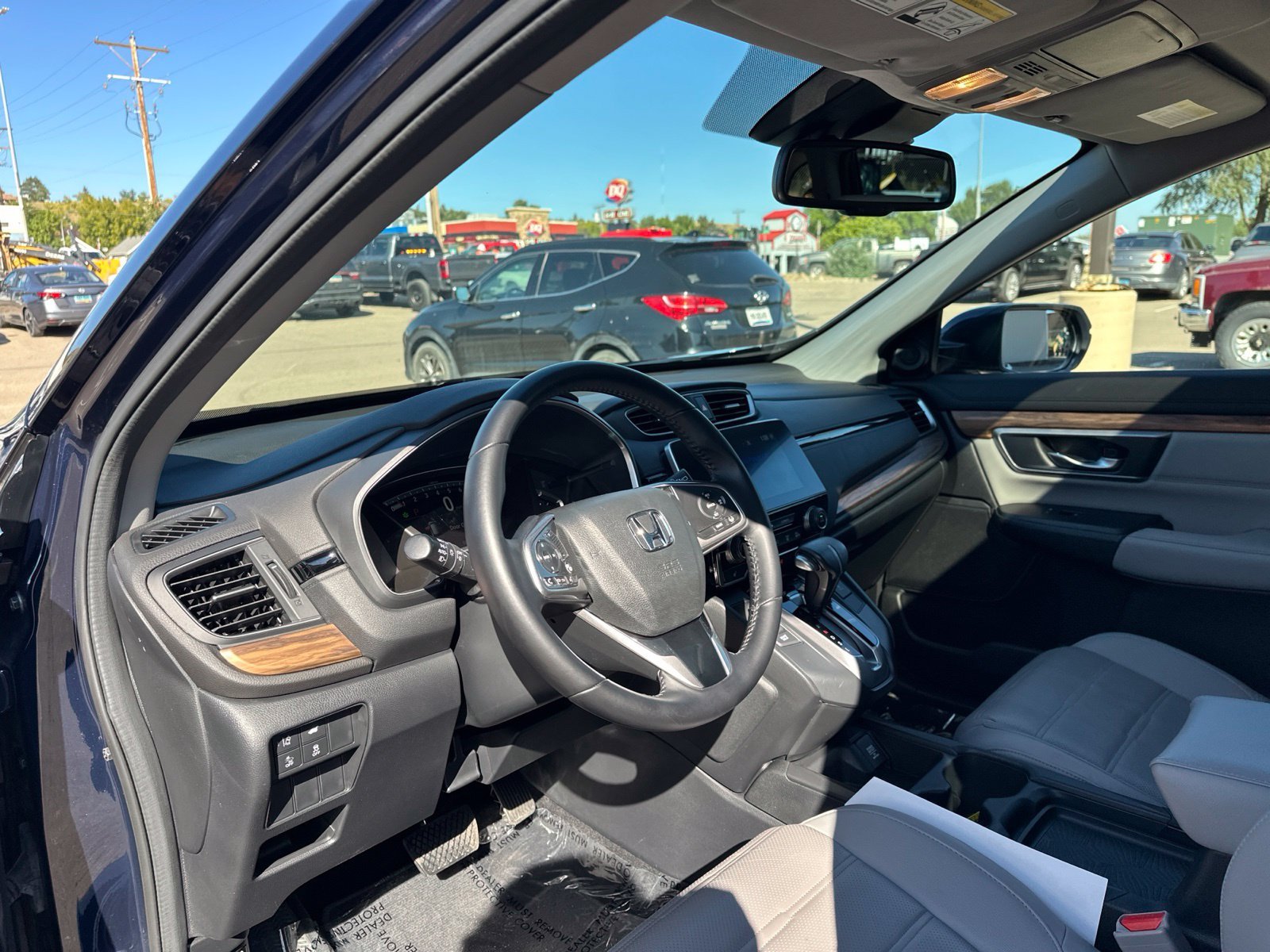 Used 2017 Blue Honda EX-L image 14