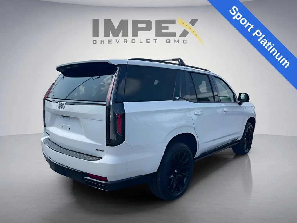 Used 2023 Crystal White Tricoat Cadillac Sport Platinum image 5