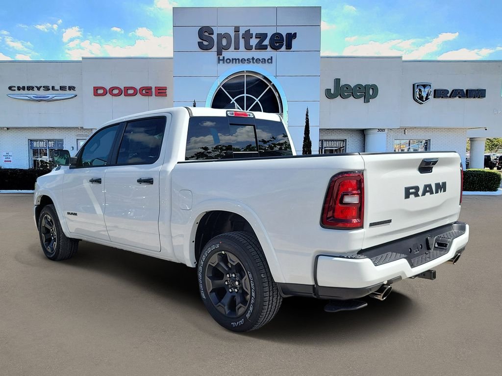 New 2026 Bright White Clear-Coat Exterior Paint RAM Big Horn/Lone Star image 3