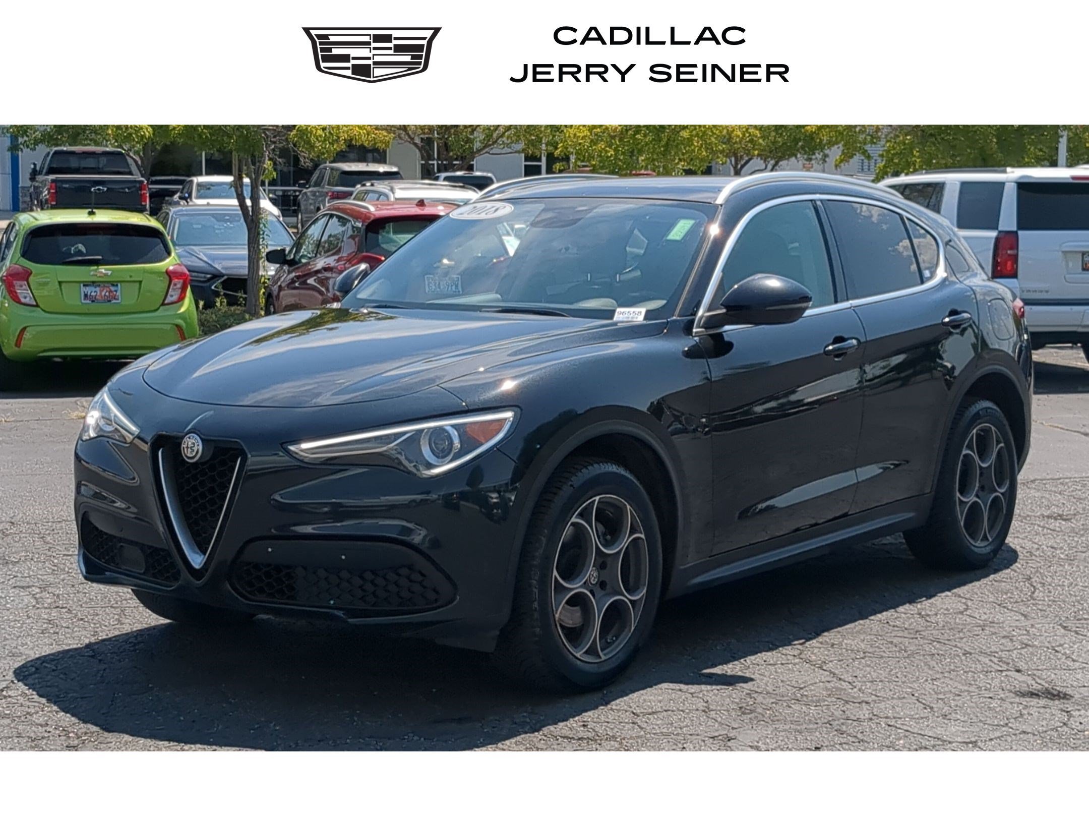 Used 2018 Black Alfa Romeo AWD image 1