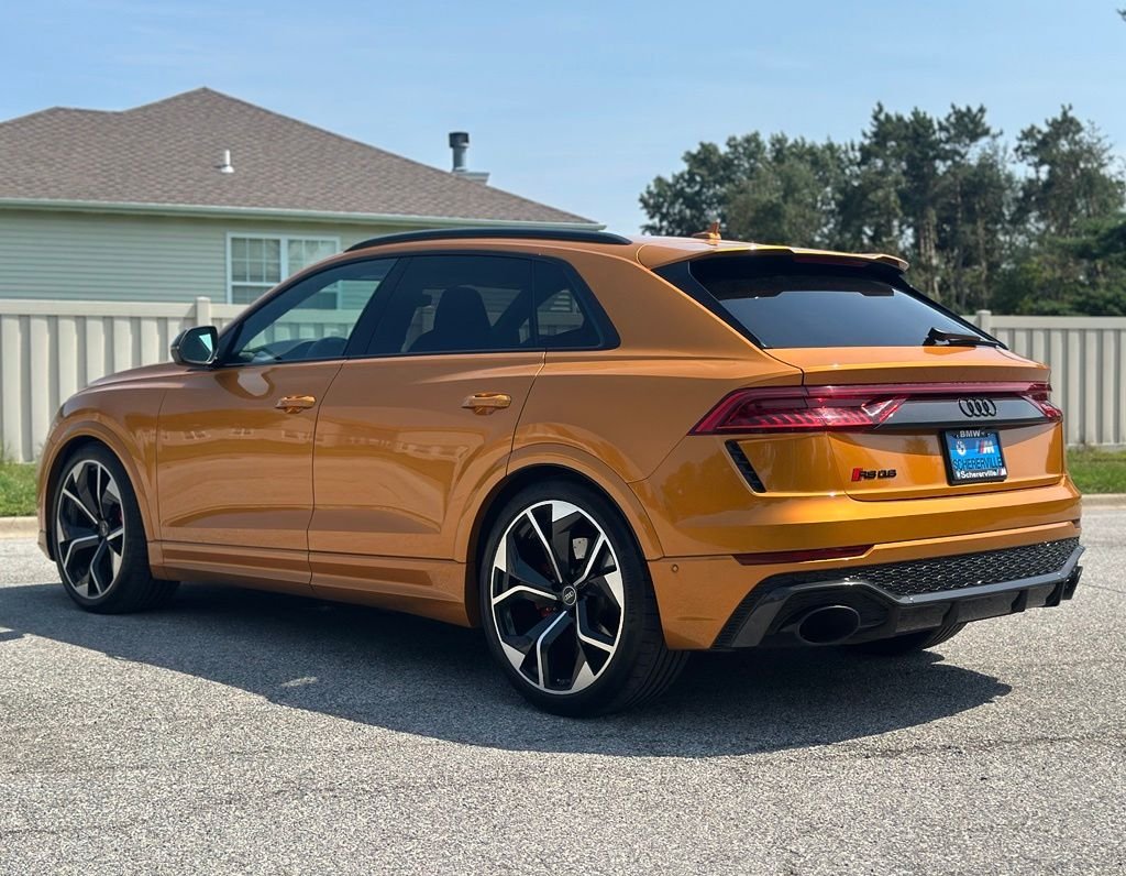 Used 2023 Orange Audi 4.0T image 5