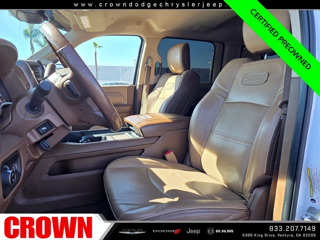 Certified Used 2021 White Ram Limited Longhorn image 21