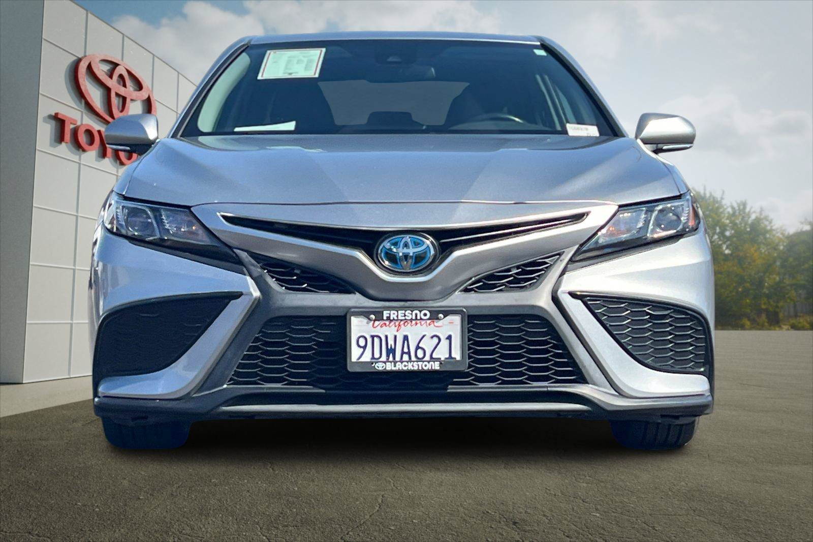 Certified Used 2023 Celestial Silver Metallic Toyota Hybrid SE image 8