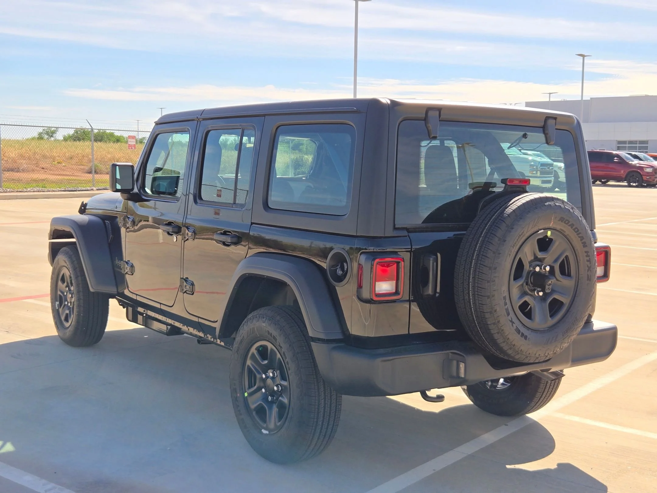 New 2026 Black Clear-Coat Exterior Paint Jeep Sport image 5