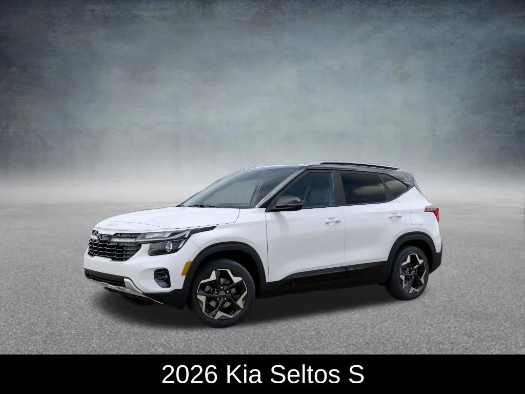 New 2026 Clear White / Black Roof Kia S image 3