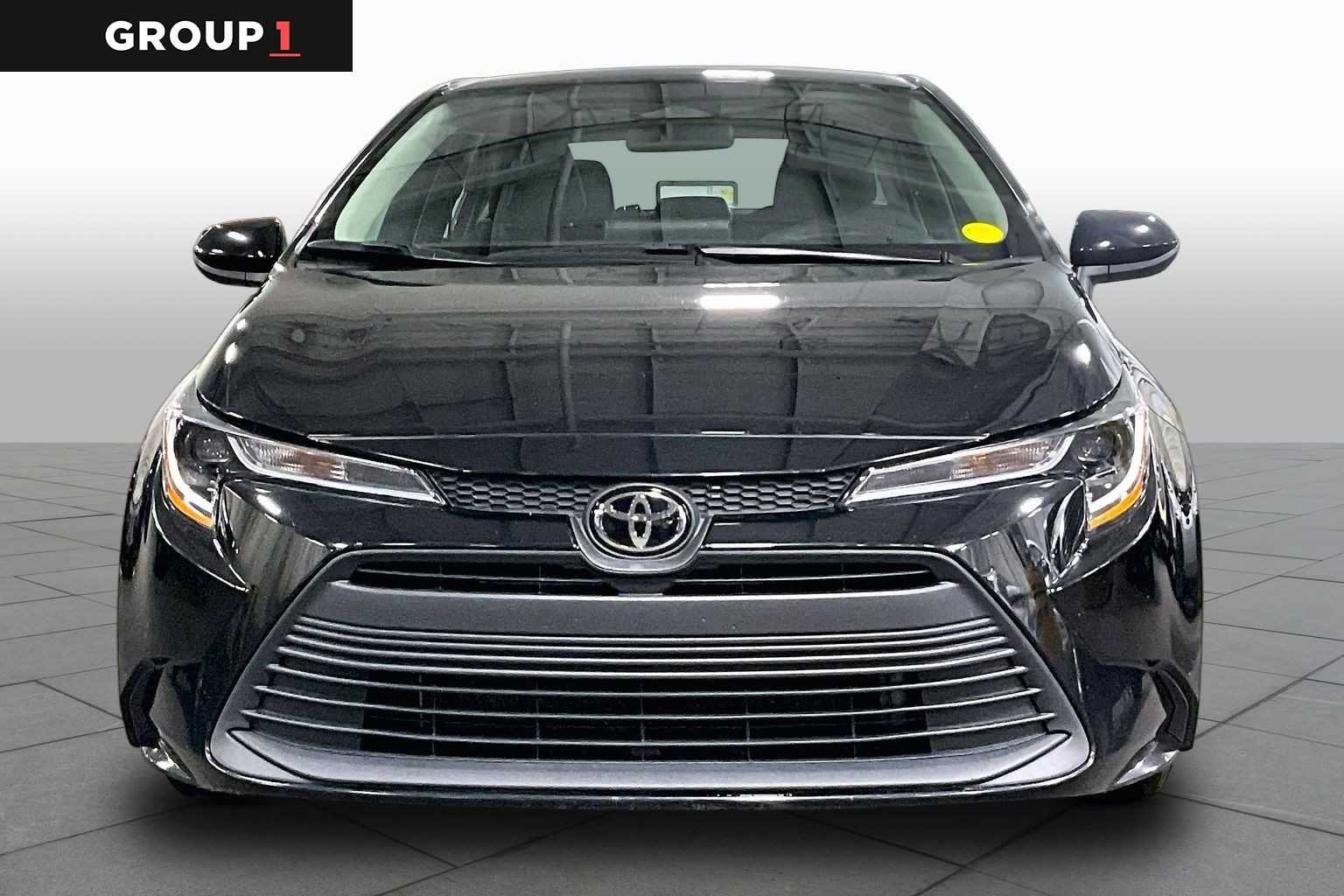 Certified Used 2024 Midnight Black Metallic Toyota LE image 4