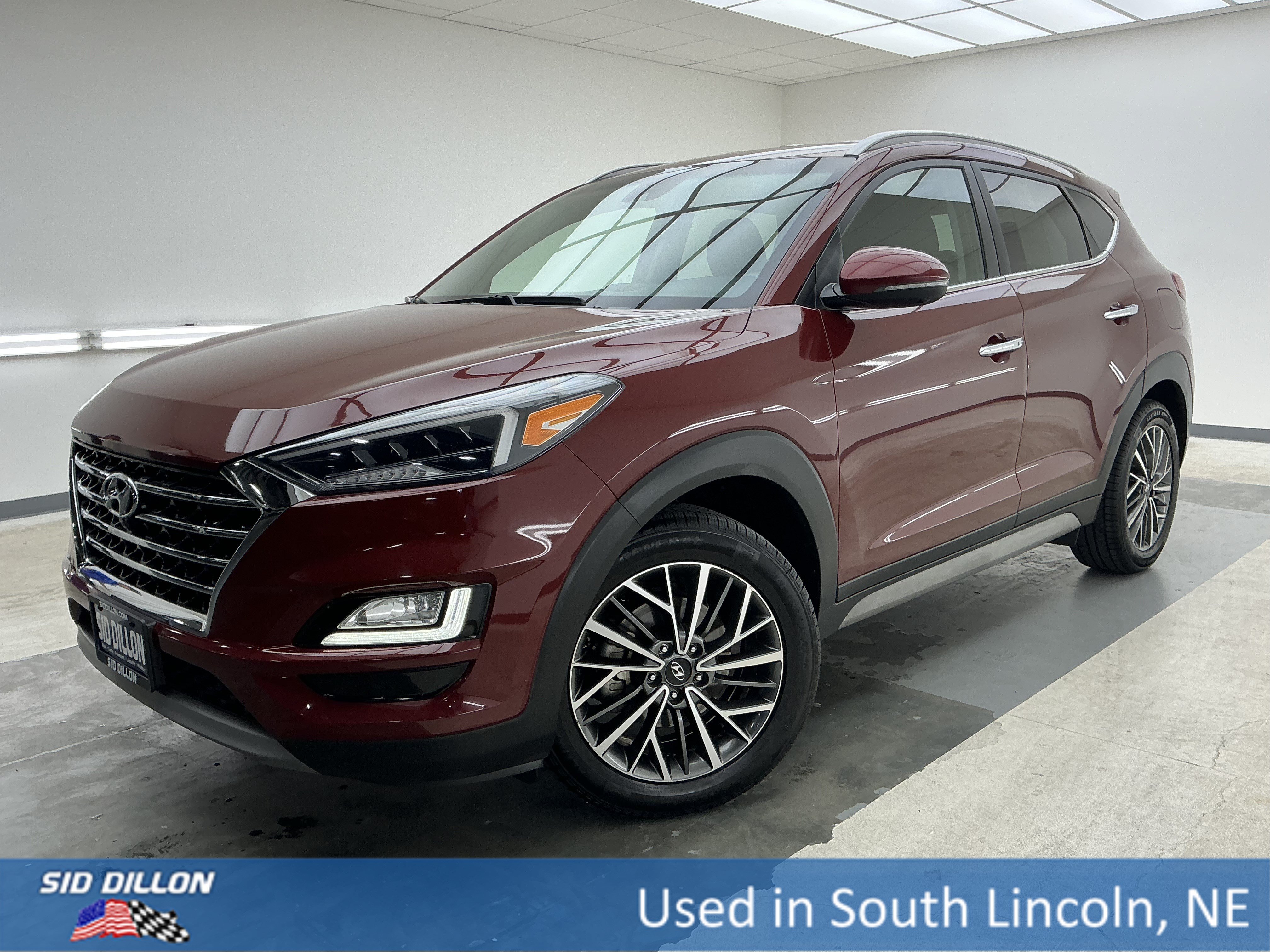 Used 2019 Gemstone Red Hyundai Limited image 1