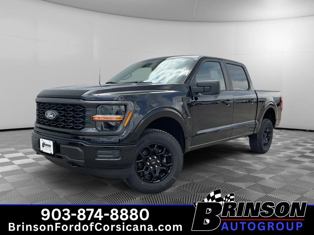 New 2026 Agate Black Metallic Ford STX® image 1
