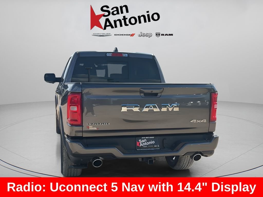 New 2026 Granite Crystal Metallic Clear-Coat Exterior Paint RAM Laramie image 12