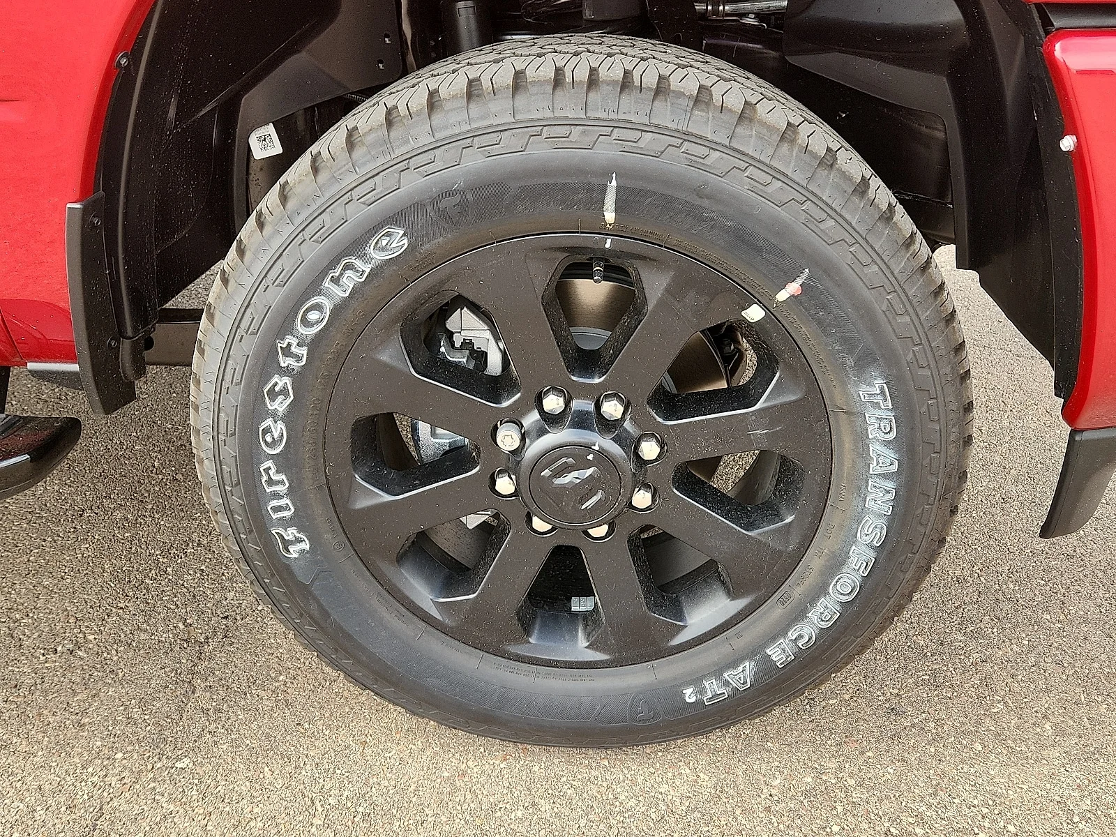 New 2027 Molten Red Pearl-Coat  Paint Ram LARAMIE CREW CAB 4X4 6