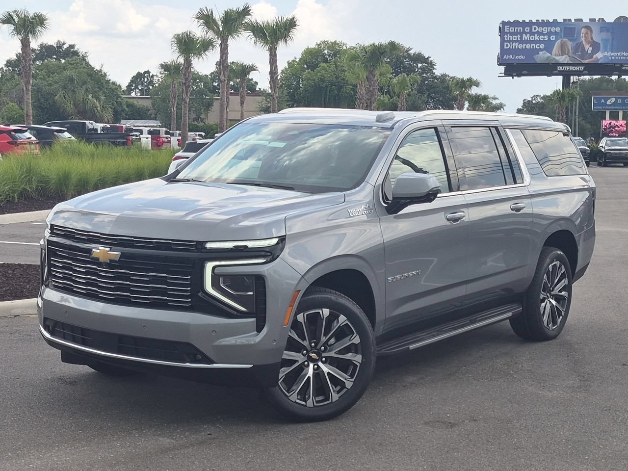 New 2026 Sterling Gray Metallic Chevrolet High Country image 1