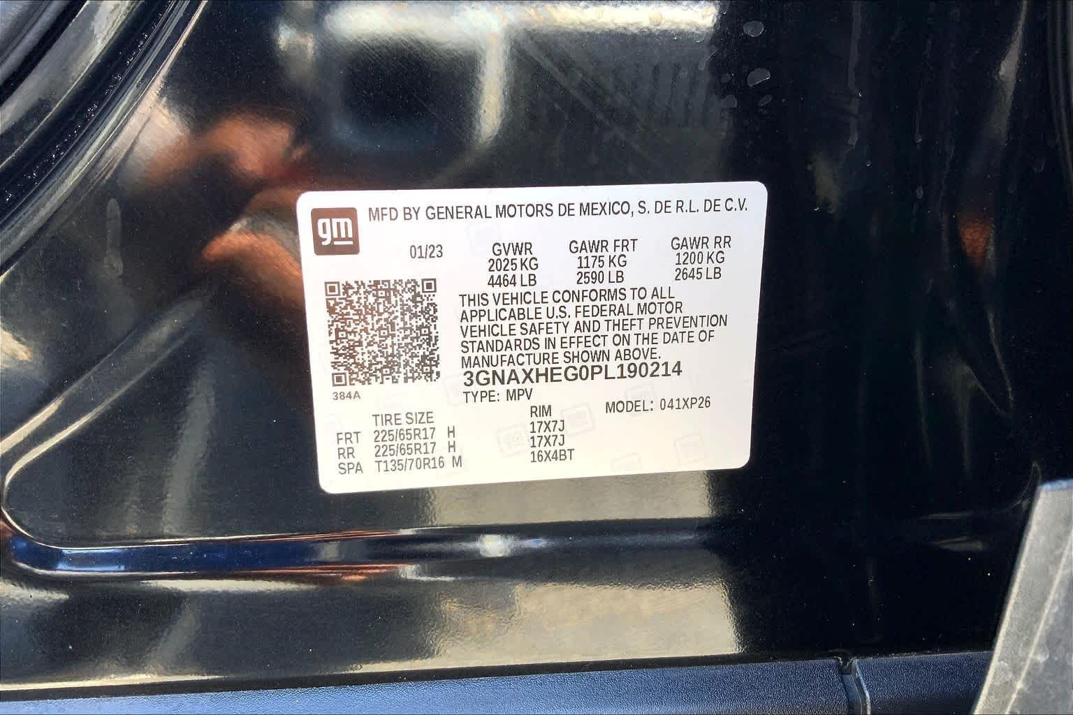 Used 2023 Mosaic Black Metallic Chevrolet LS image 36
