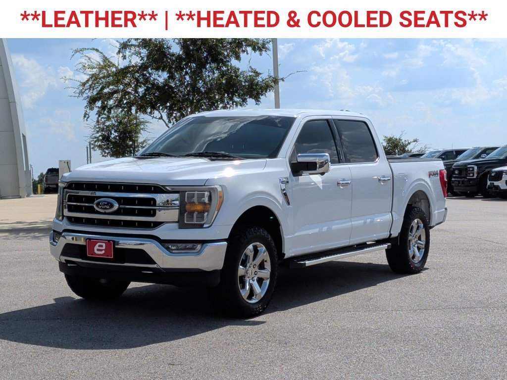 Used 2023 Oxford White Ford Lariat image 3