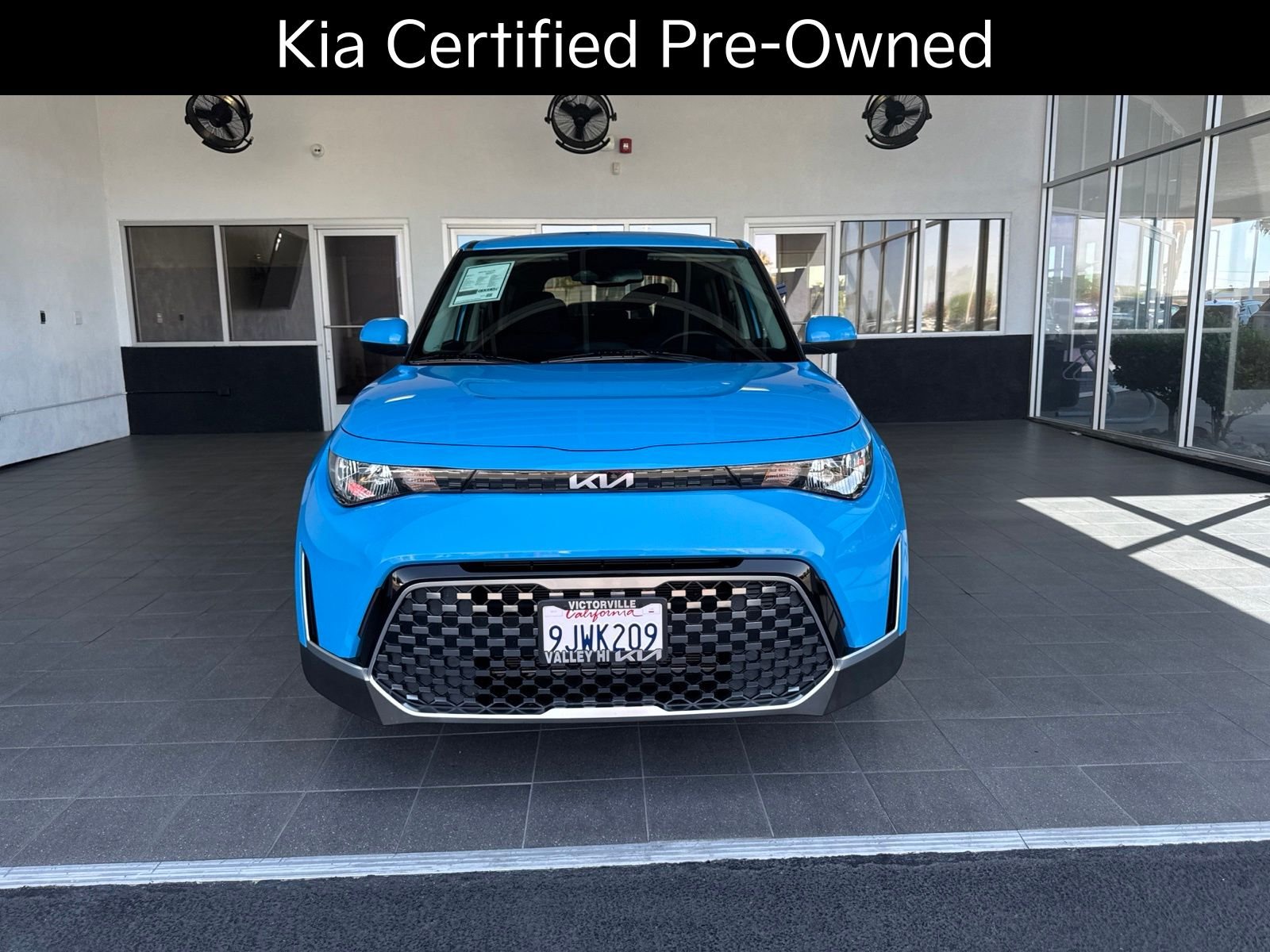 Certified Used 2024 Surf Blue Kia EX image 4