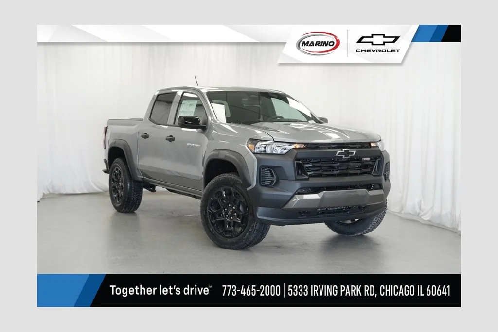 New 2026 Sterling Gray Metallic Chevrolet Trail Boss image 1