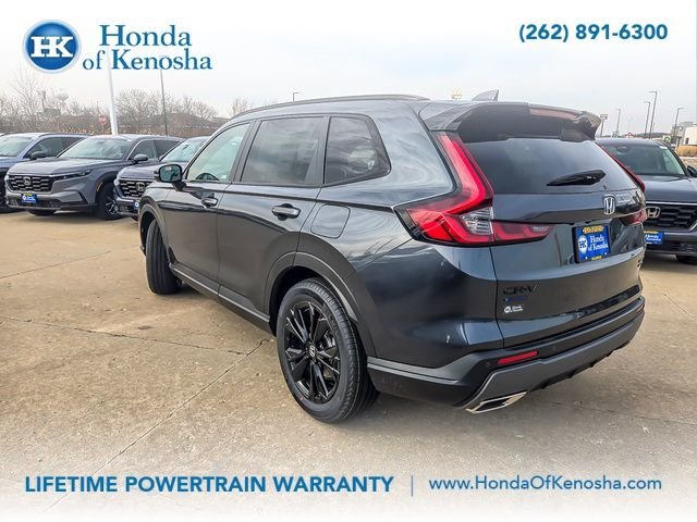 New 2026 Meteorite Gray Metallic Honda AWD Sport Touring Hybrid image 3