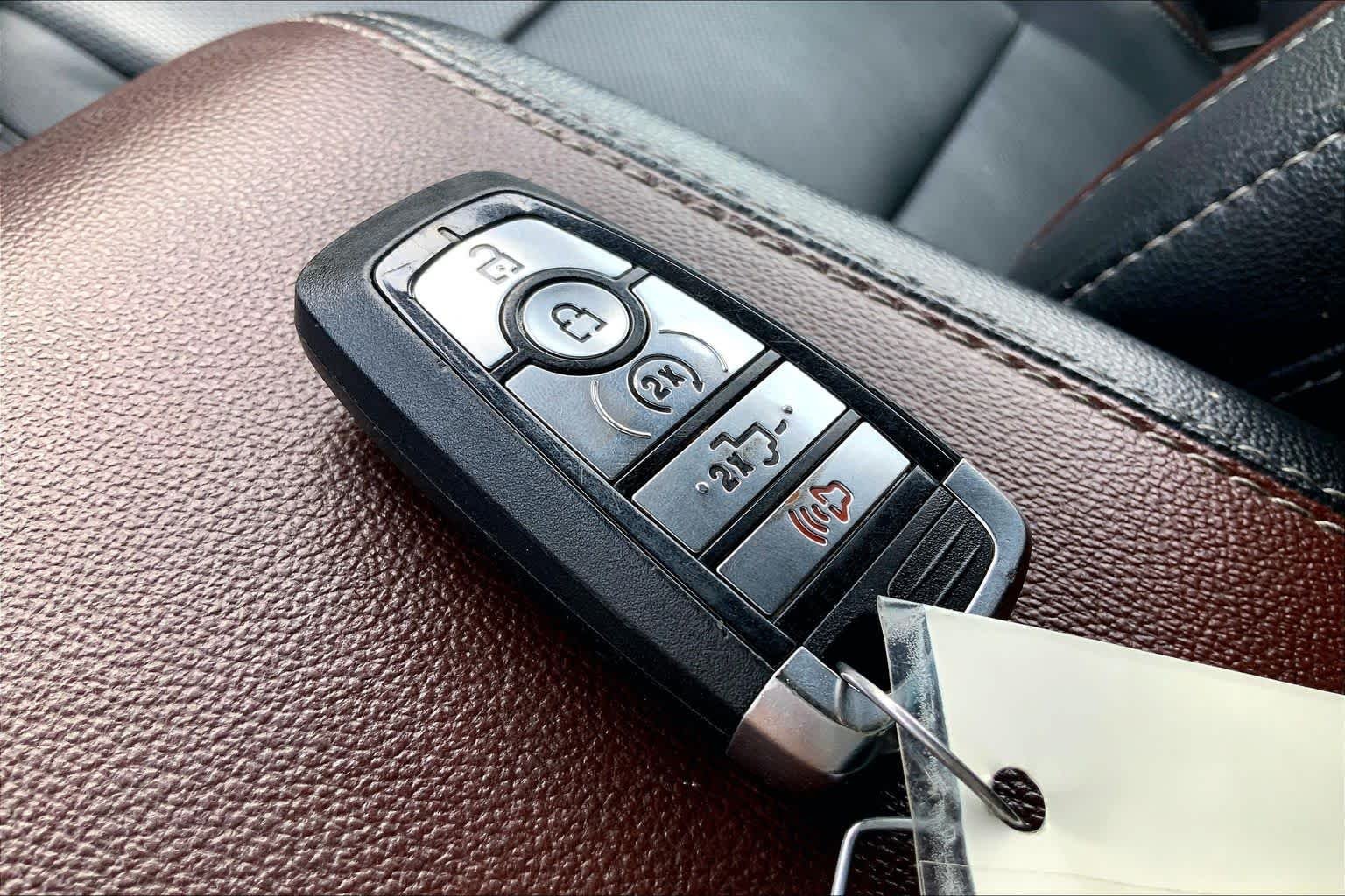 Used 2023 Carbonized Gray Metallic Ford LARIAT image 15