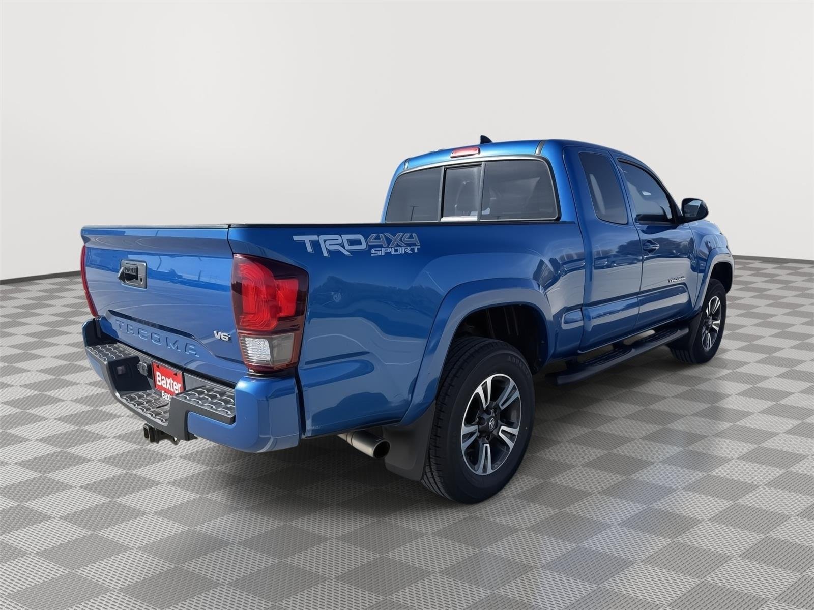 Used 2018 Blazing Blue Pearl Toyota TRD Sport image 8