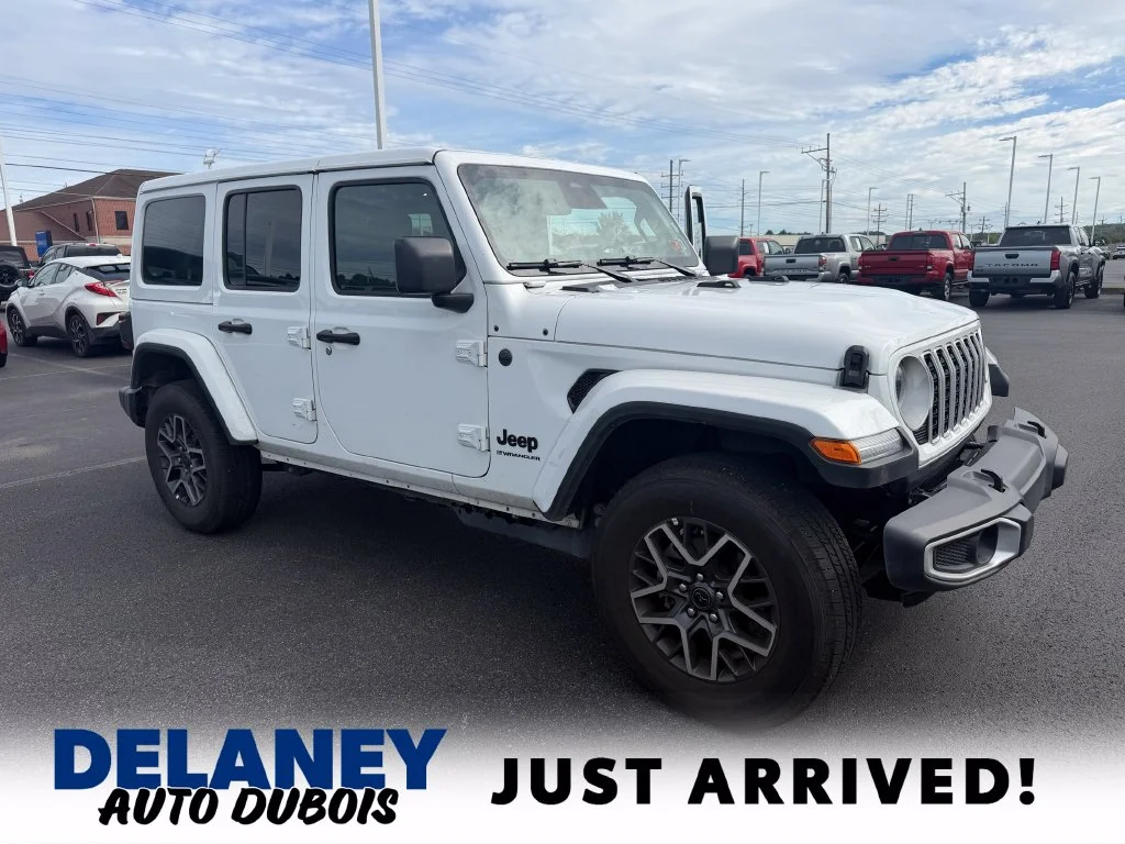 Used 2026 White Jeep Sahara image 1