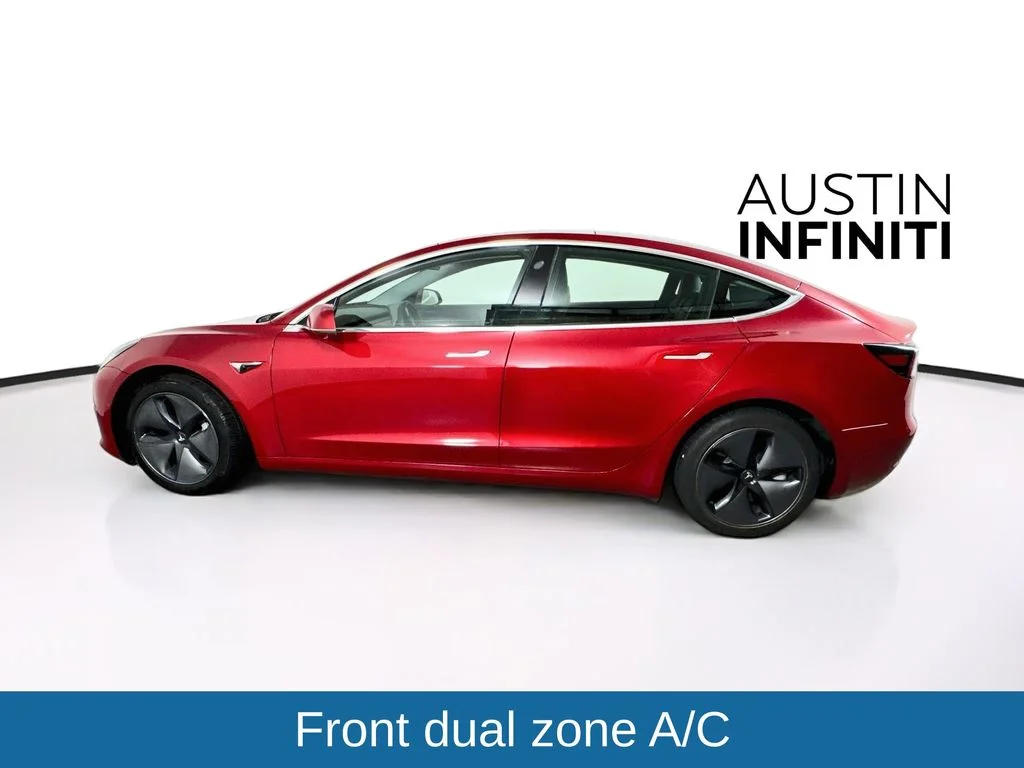 Used 2020 Red Tesla Standard image 4