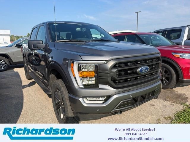 Used 2023 Gray Metallic Ford XLT image 1