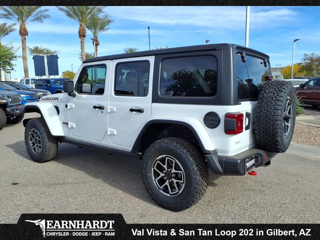 New 2026 Bright White Clear-Coat Exterior Paint Jeep Rubicon image 4