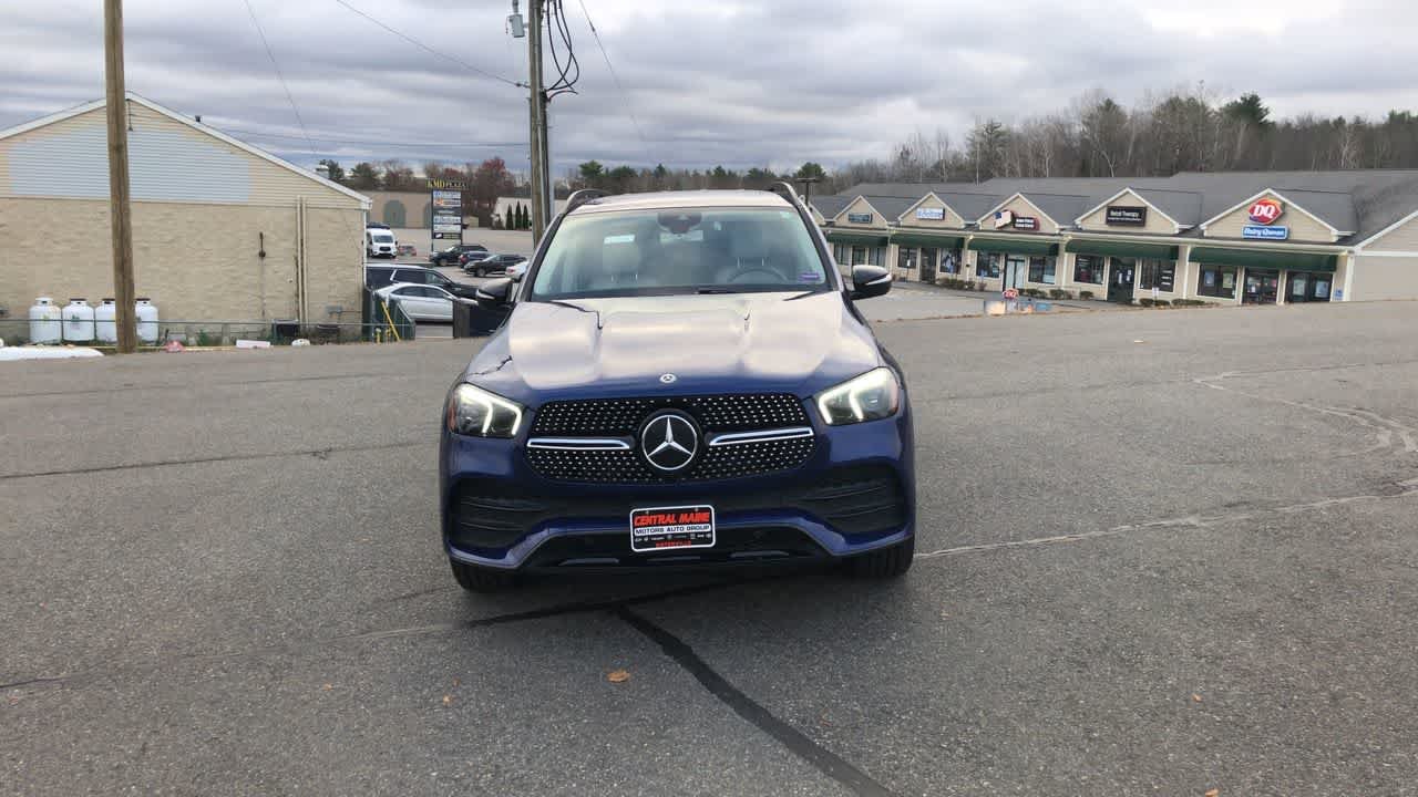 Used 2020 Brilliant Blue Metallic Mercedes-Benz GLE 350 image 3