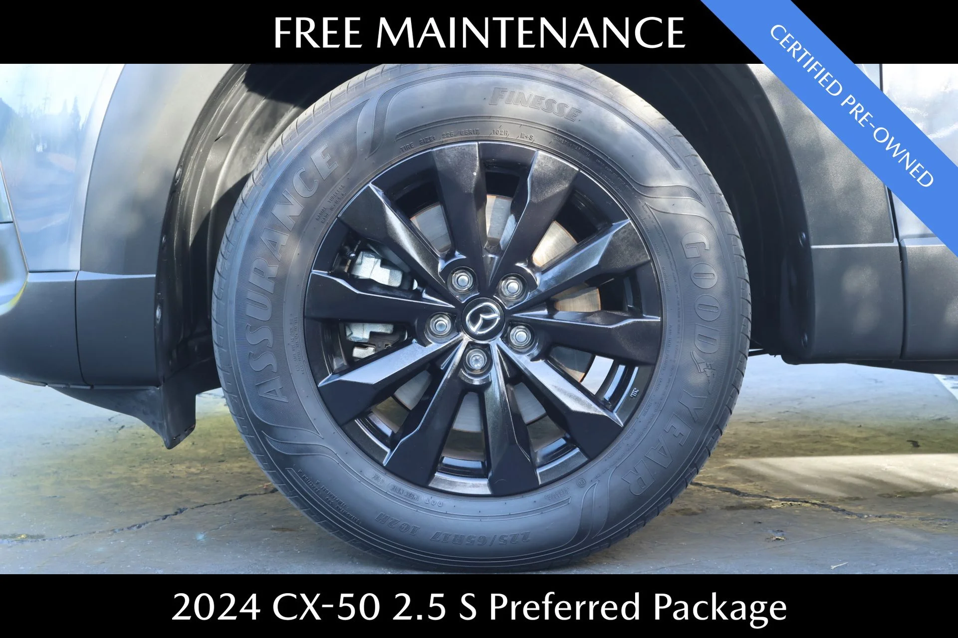 Certified Used 2024 Gray Mazda 2.5 S Preferred Package image 5