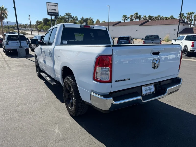 Used 2022 Bright White Clea Ram Big Horn image 5