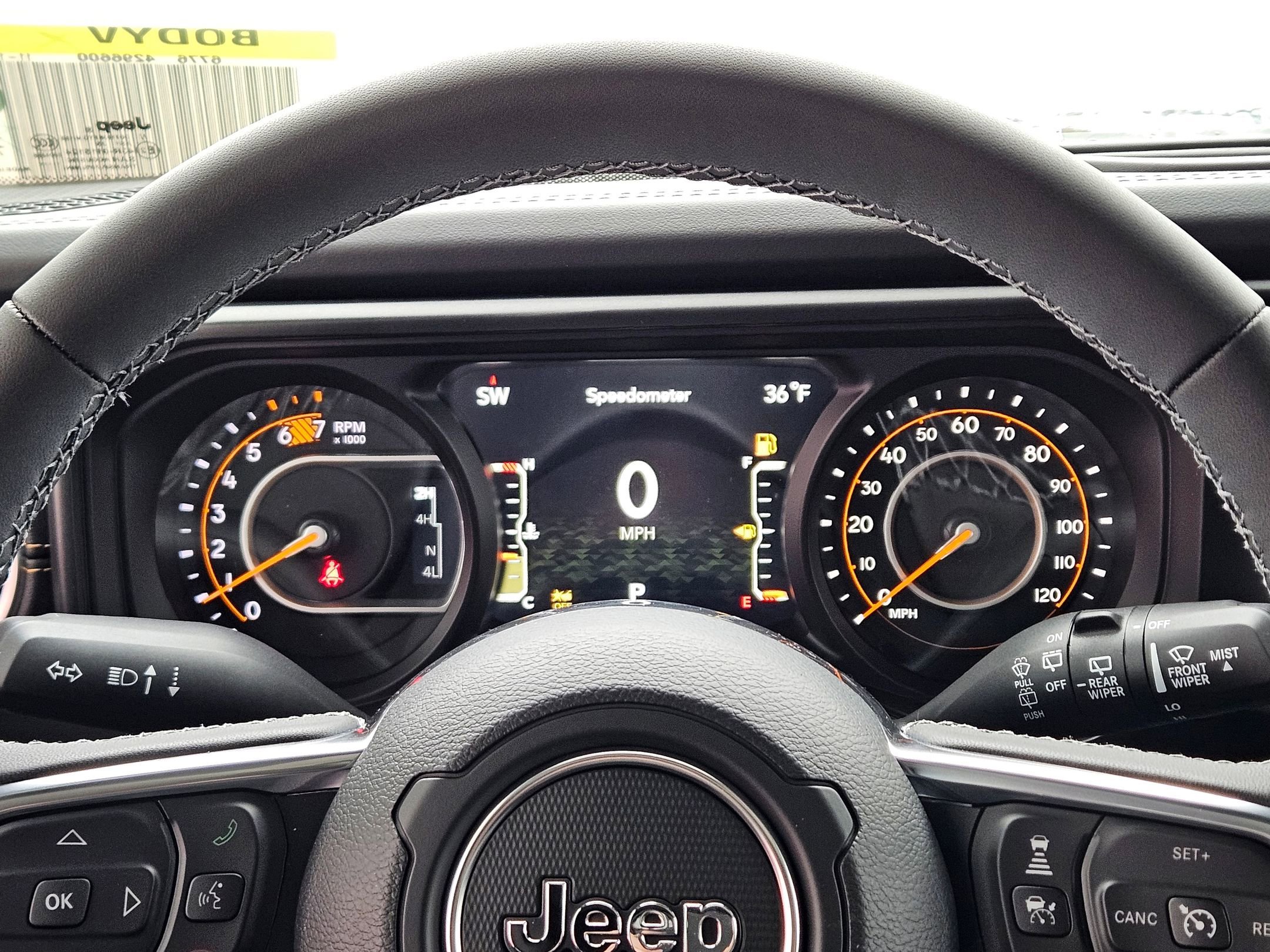 New 2026 Black Clear-Coat Exterior Paint Jeep Sahara image 17