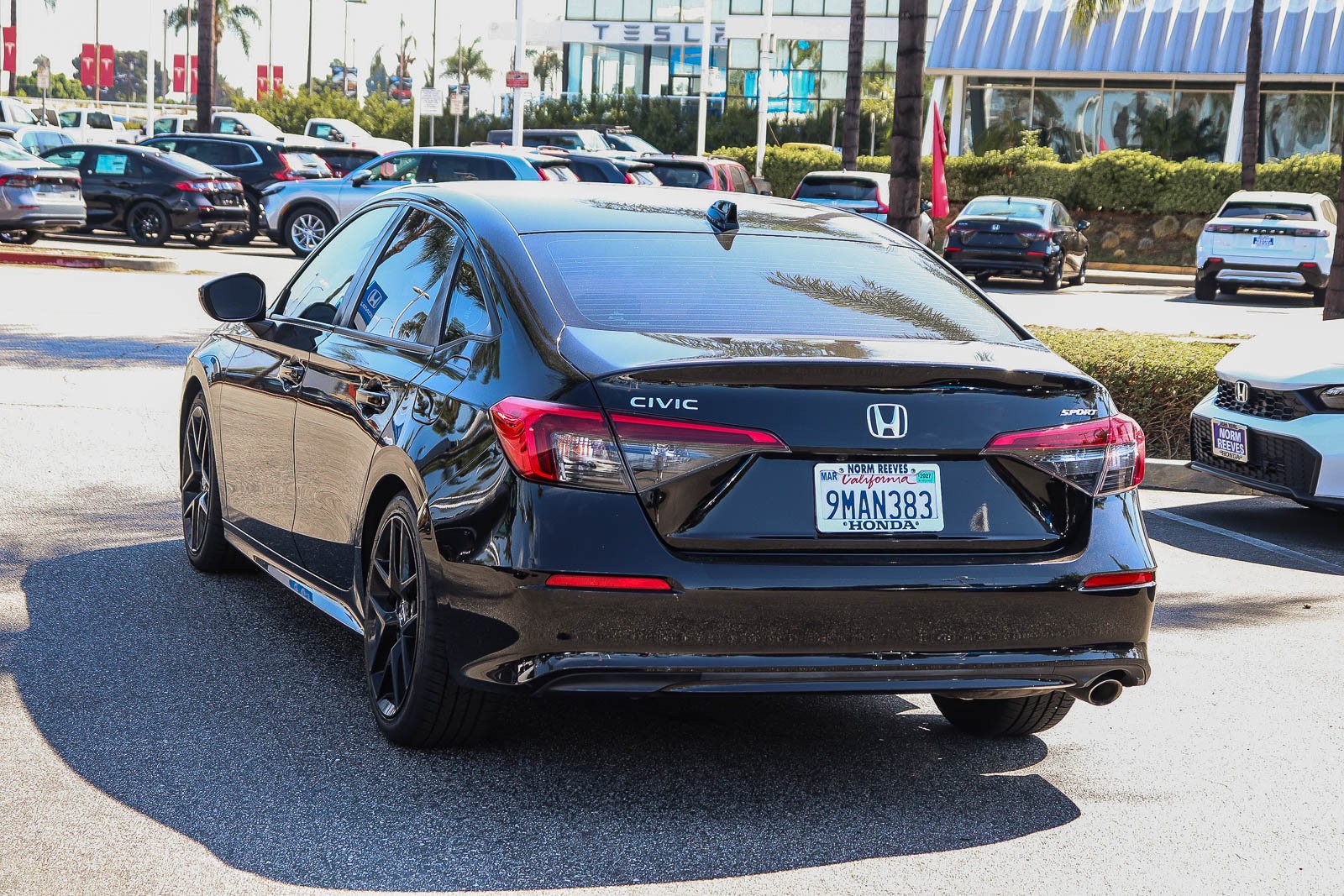Certified Used 2024 Crystal Black Pearl Honda Sport image 13