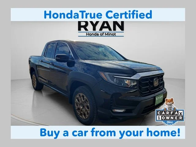 Certified Used 2023 Crystal Black Pearl Honda RTL image 1