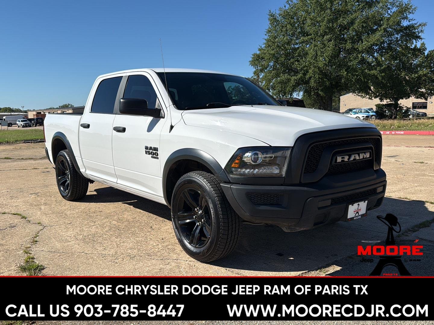 Used 2024 Bright White Clearcoat Ram Warlock image 1