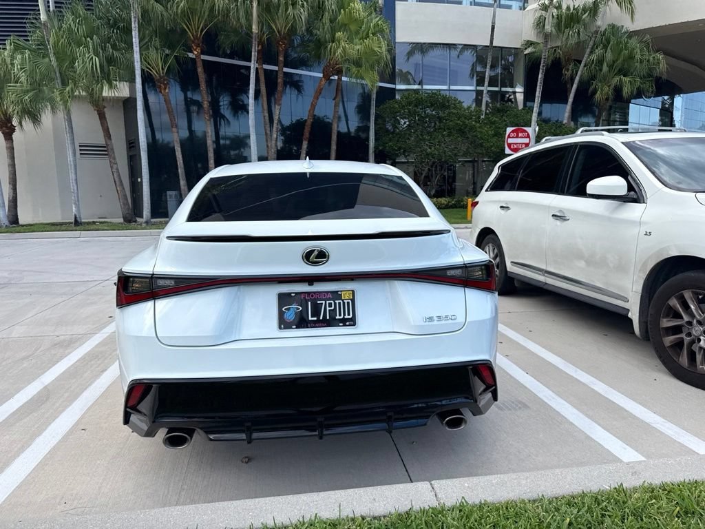 Used 2025 Ultra White Lexus IS 350 F SPORT Design image 7