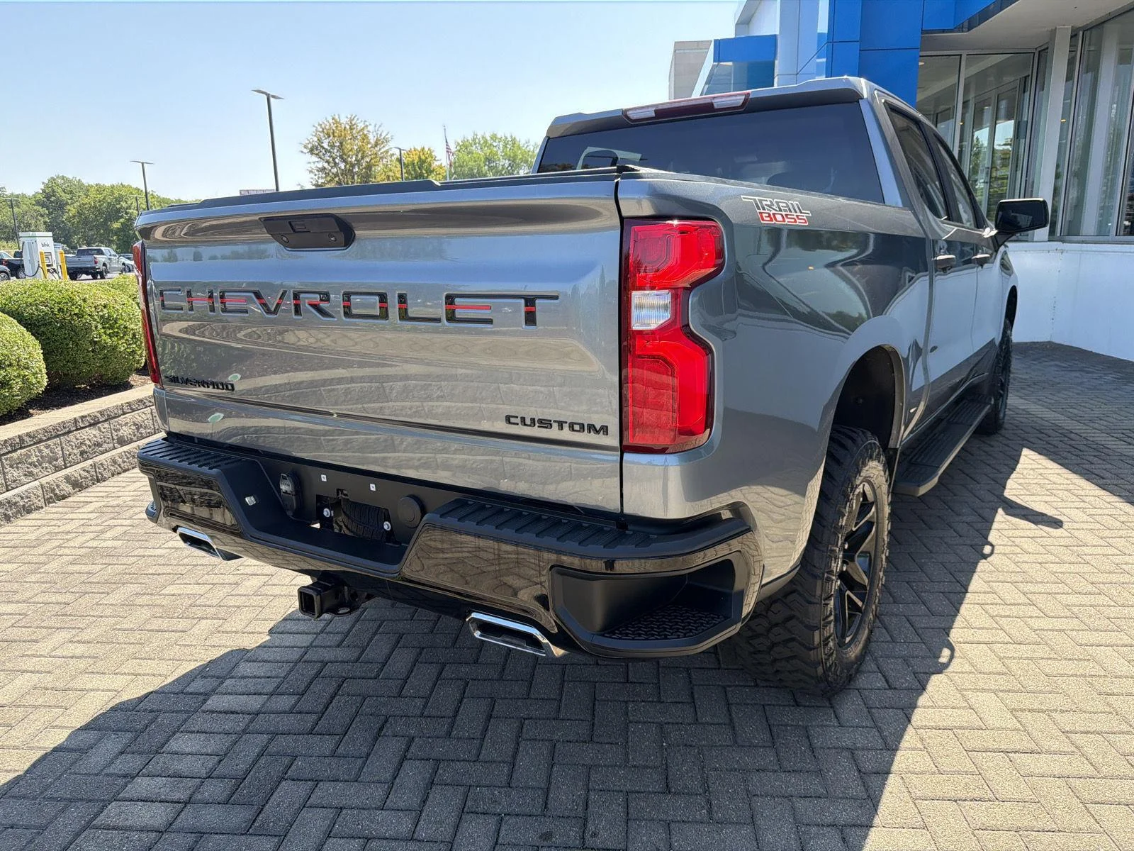 Used 2021 Satin Steel Metallic Chevrolet Custom Trail Boss image 5