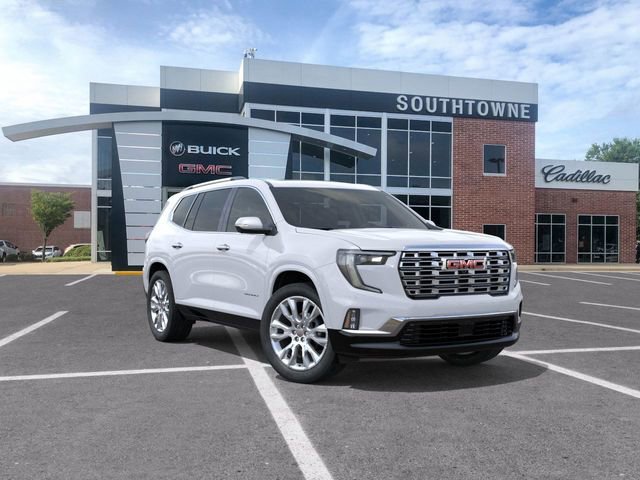 Glacier White Tricoat 2026 GMC Acadia Denali FWD SUV / Crossover Front-Wheel Drive