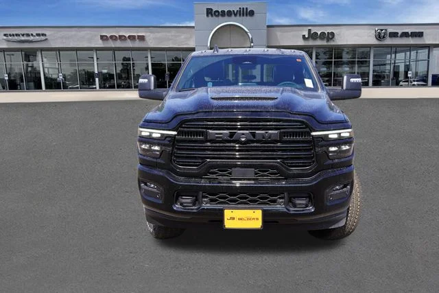 New 2026 Diamond Black Crystal Pearl-Coat Exterior Paint RAM Laramie image 8