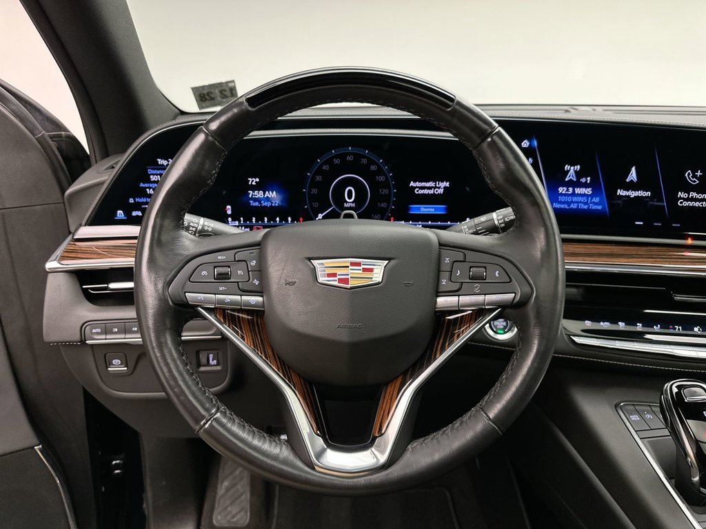 Used 2023 Blue Metallic Cadillac Premium Luxury image 31