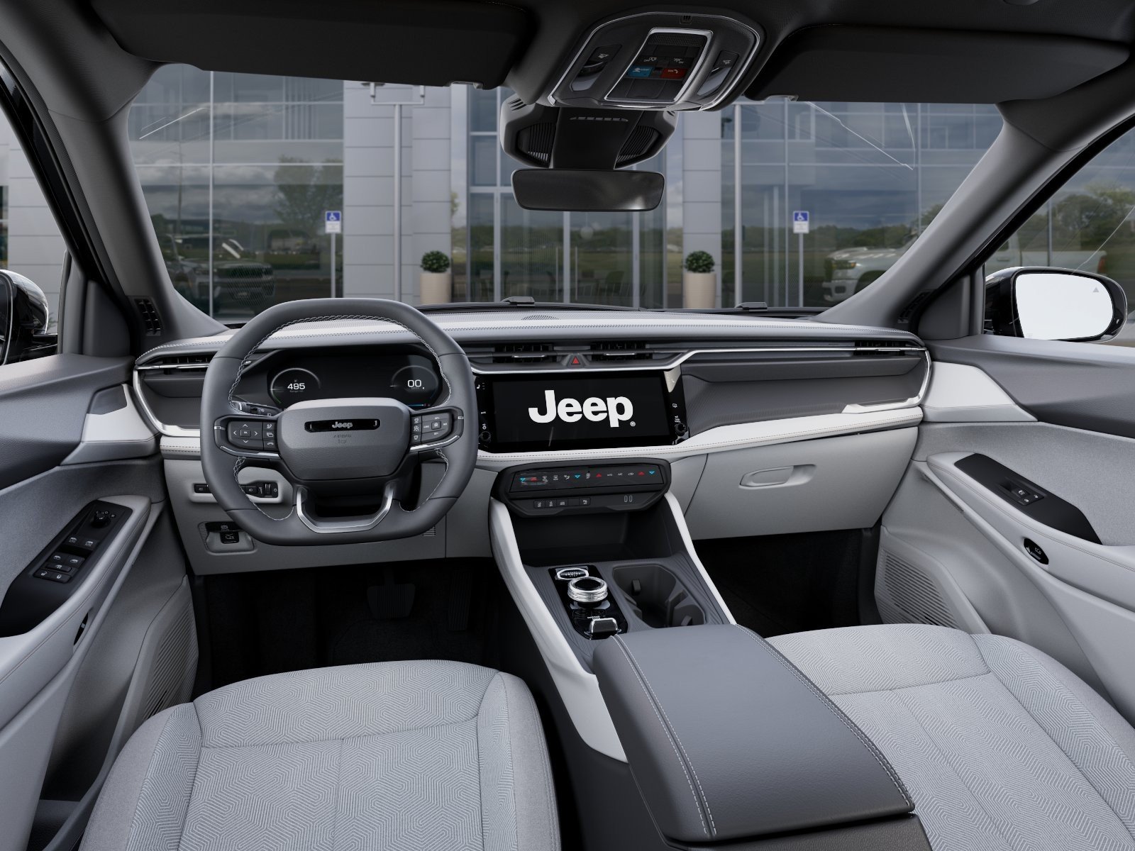 New 2026 Diamond Black Crystal Pearl-Coat Exterior Paint Jeep Laredo image 14
