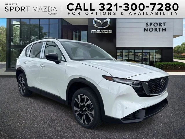 New 2026 Rhodium White Metallic Mazda 2.5 S Preferred AWD image 1