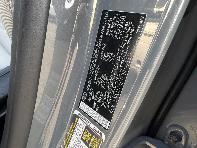 Certified Used 2025 Hampton Gray Hyundai SE image 22
