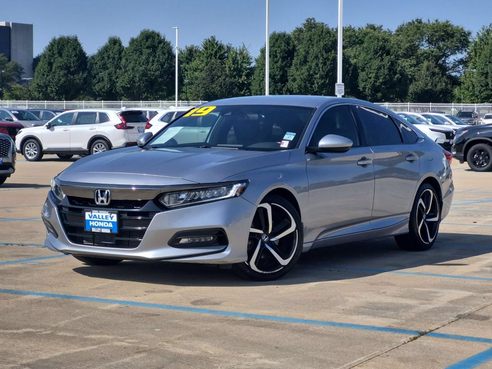 Certified Used 2019 Lunar Silver Metallic Honda Sport 1.5T image 2